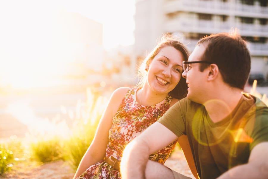 NJ Engagement and Wedding Photographers | Jessee & Andrew | Asbury Park Engagement Session