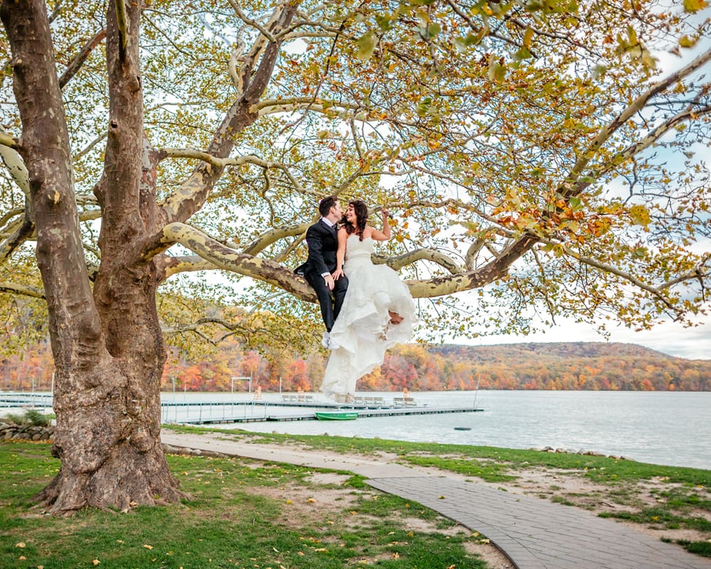 Lake Valhalla Wedding | Yixi and Michael