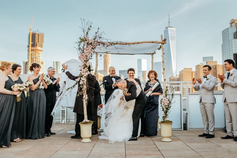 TriBeCa Rooftop Wedding | Ashley and Dvir