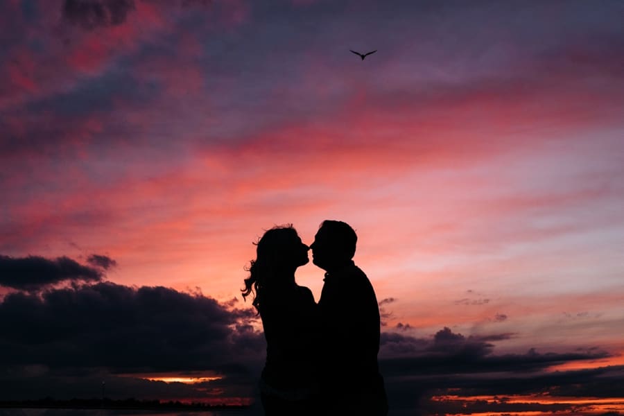 Barnegat Light Engagement Session | Jennifer and Mark