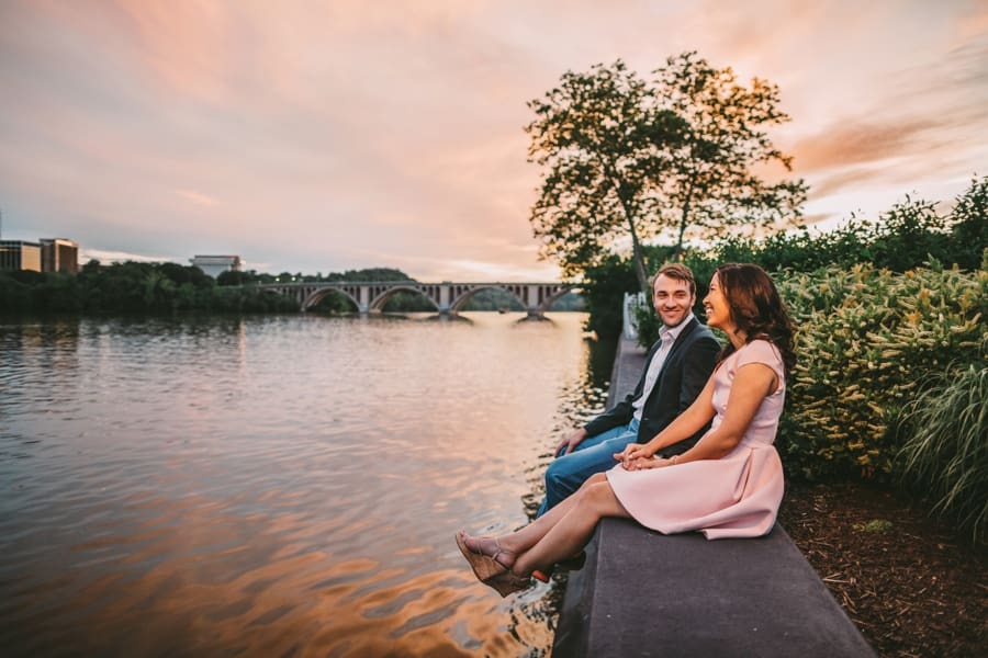 Washington DC Photographers | DC Engagement Session | Alicia + Tommy