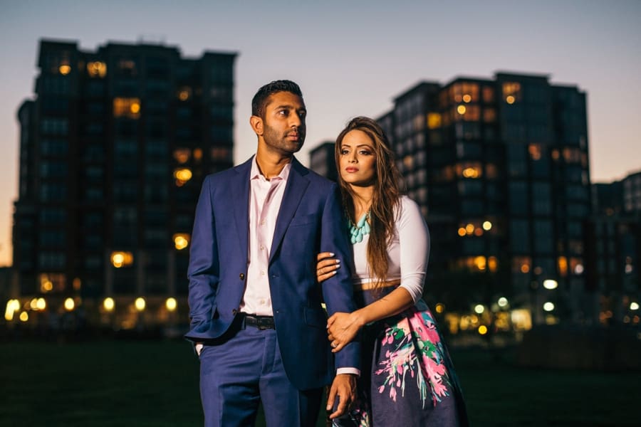 Hoboken Engagement Session | Perry + Zeenat