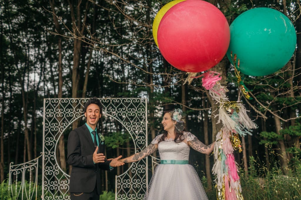 Fiddle Lake Farm Carnival Themed Wedding | Travel Wedding Photographers | The Rock n’ Roll Wedding of Krystal & Jeff