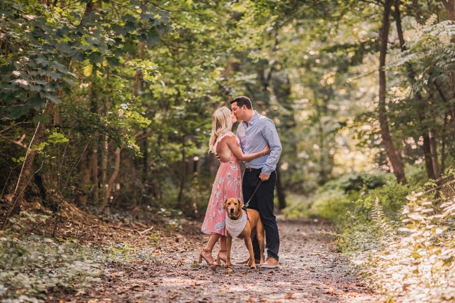 Chestnut Hill Philadelphia Engagement Photos | Cathryn and Michael