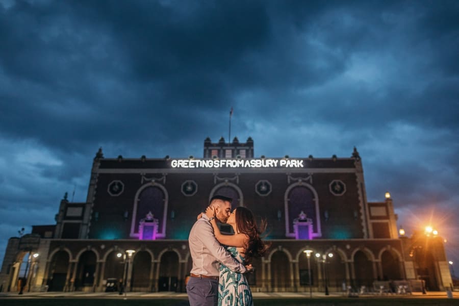 Asbury Park Engagement Photos | Danielle and Bobby