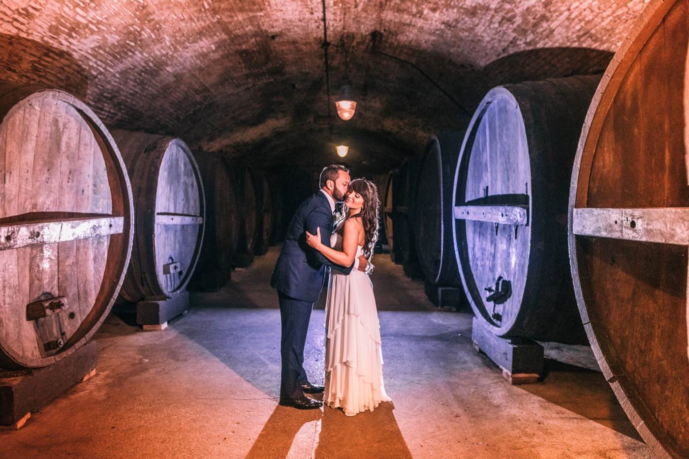 Brotherhood Winery Wedding Photo