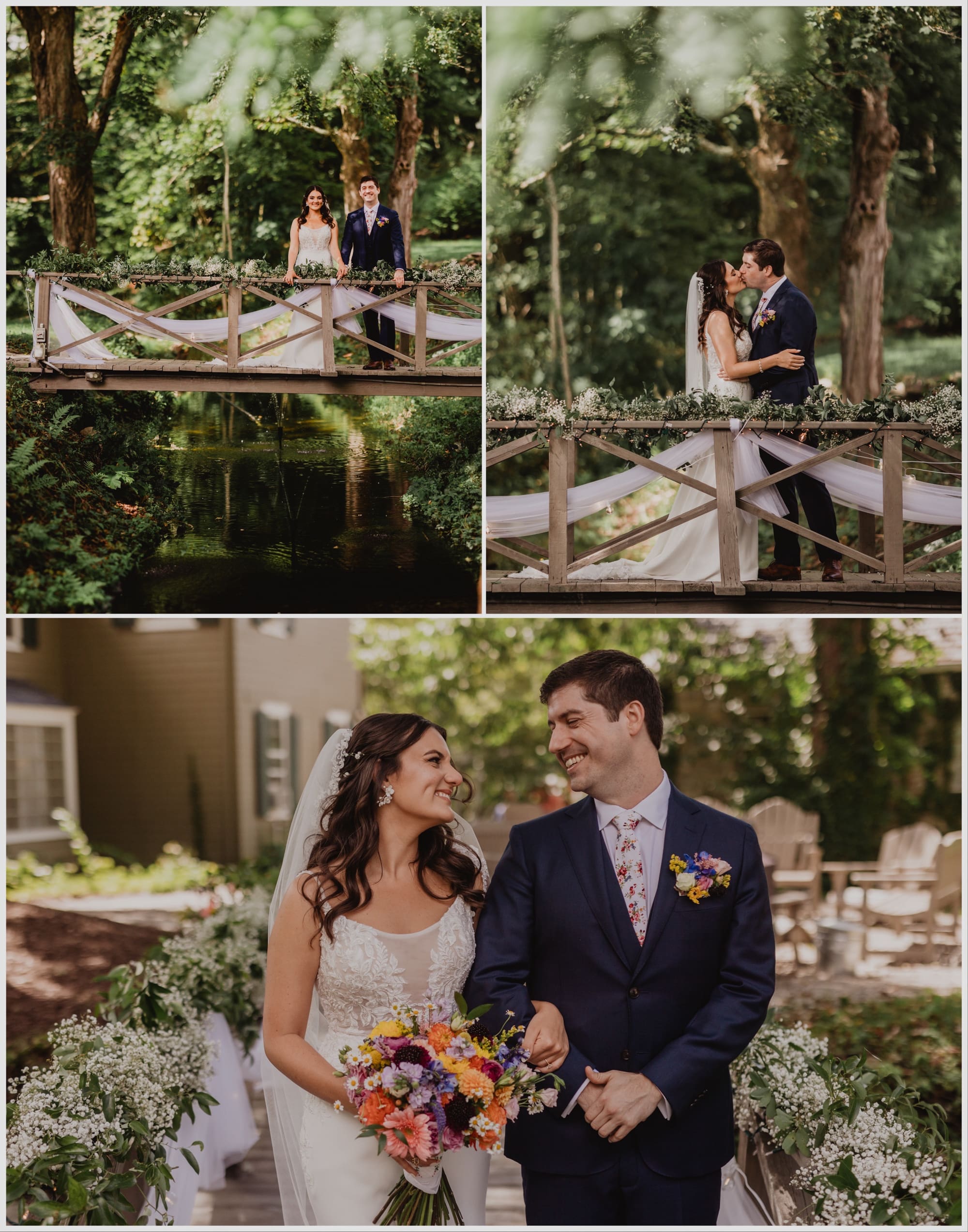 Inn at Millrace Pond Wedding Photo