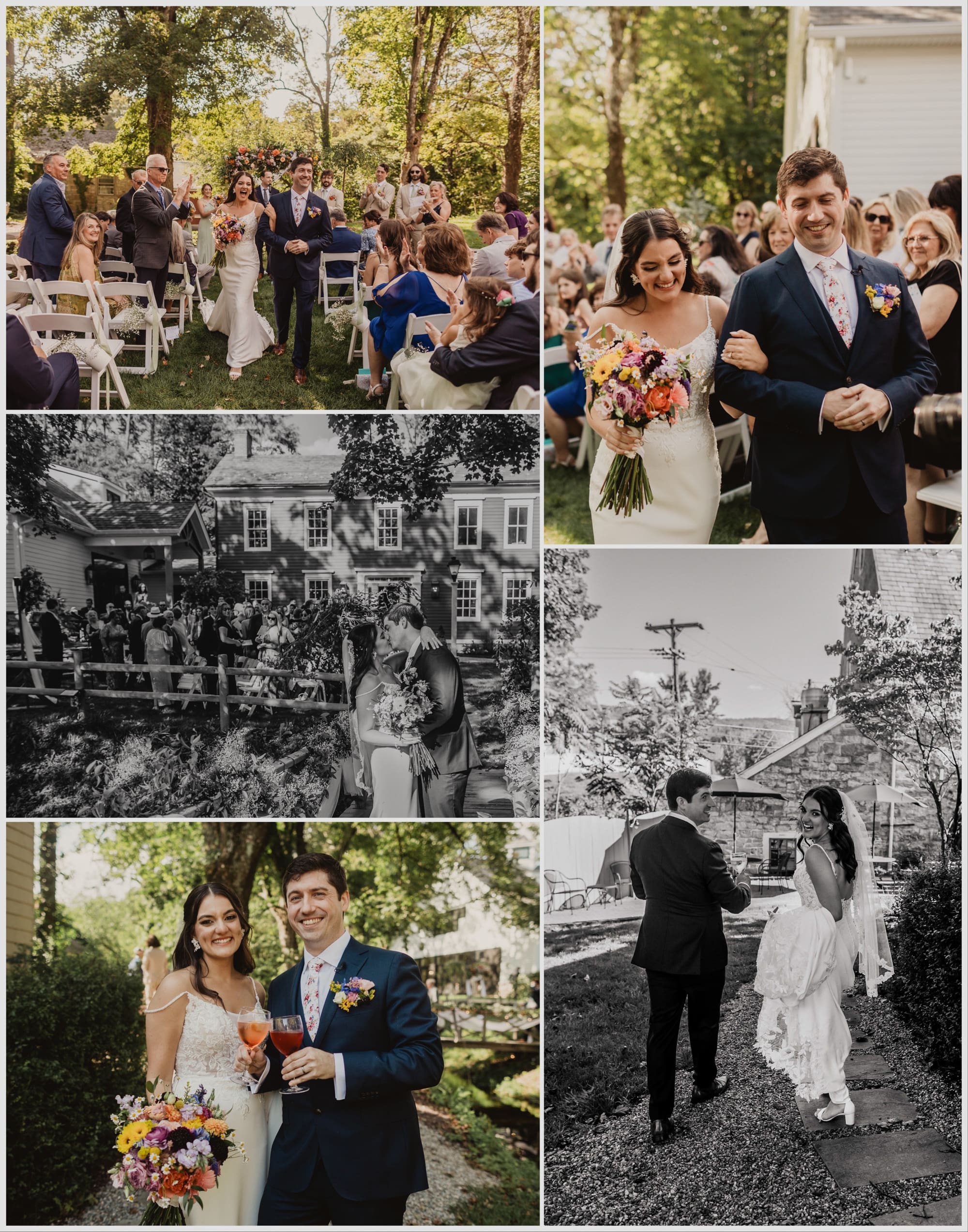 Inn at Millrace Pond Wedding Photo